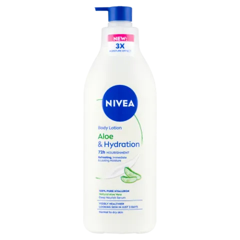 Nivea Aloe & Hydration testápoló tej - 400 ml termékhez kapcsolódó kép