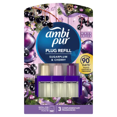 AmbiPur e3vol utánt. Sugarplum&Cherry 20ml termékhez kapcsolódó kép
