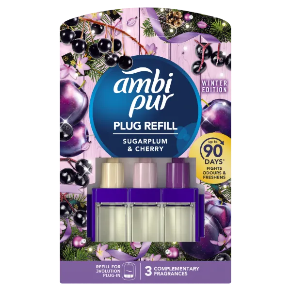 AmbiPur e3vol utánt. Sugarplum&Cherry 20ml termékhez kapcsolódó kép