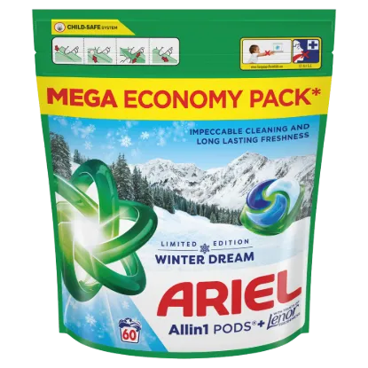 Ariel mosókapsz. Winter Dream limited 60 db termékhez kapcsolódó kép