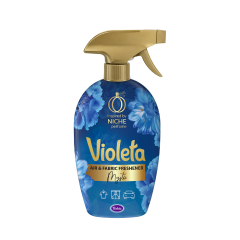 VIOLETA levegő és textil frissítő spray 480ml - Mystic termékhez kapcsolódó kép
