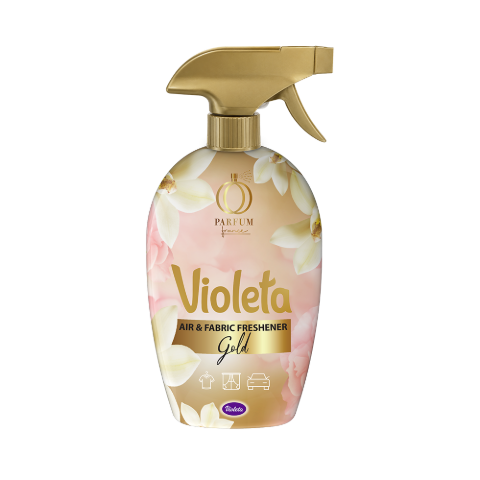 VIOLETA levegő és textil frissítő spray 480ml - Gold termékhez kapcsolódó kép