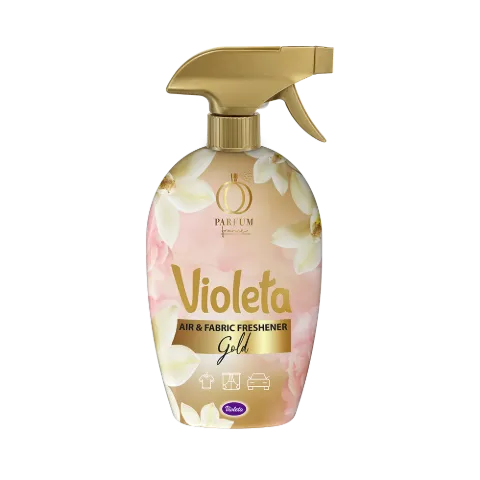 VIOLETA levegő és textil frissítő spray 480ml - Gold termékhez kapcsolódó kép