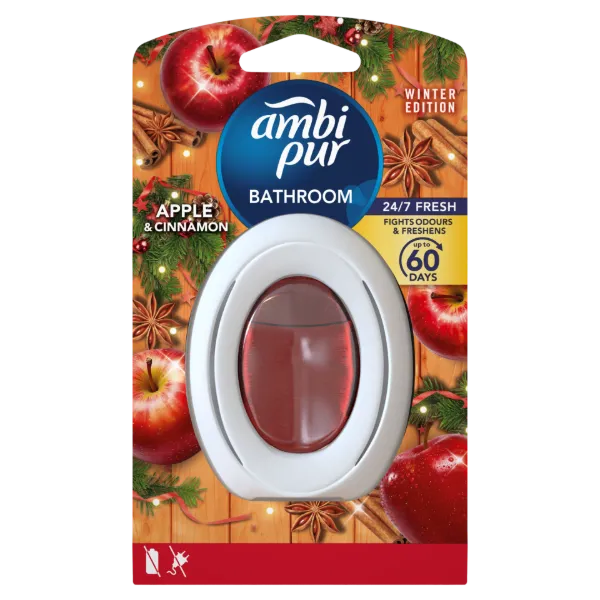 AmbiPur Bathroom Fürdőszobai illatosító 8 ml Spiced Apple termékhez kapcsolódó kép