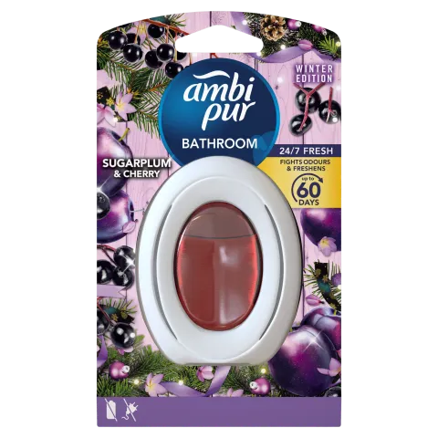 AmbiPur Bathroom Fürdőszobai illatosító 8 ml Sugarplum termékhez kapcsolódó kép