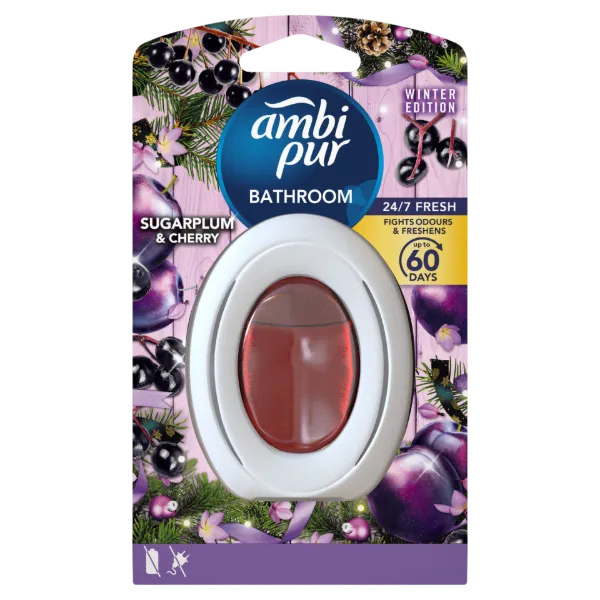 AmbiPur Bathroom Fürdőszobai illatosító 8 ml Sugarplum termékhez kapcsolódó kép